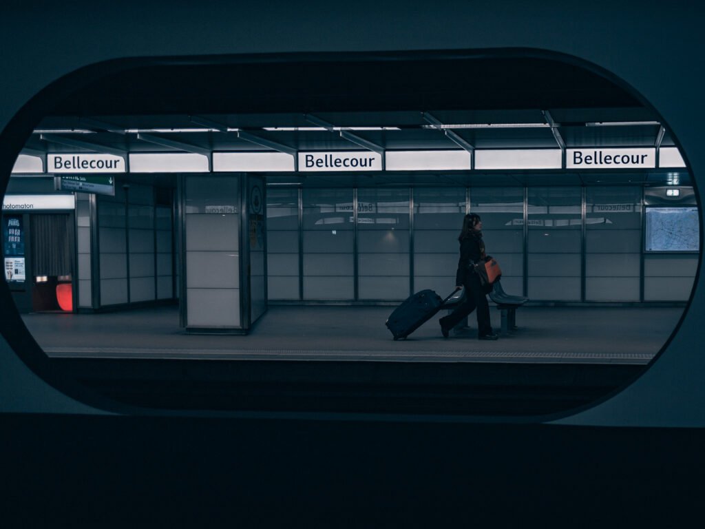 Photo de rue lyon Street photographie métro Bellecour